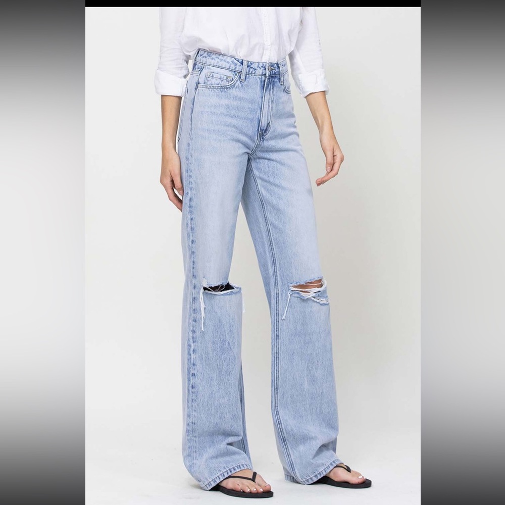 VERVET BY FLYING MONKEY LESLIE FLARE JEANS ❤️NEW COLLECTION IN STORES❤️ - Picture 3 of 4